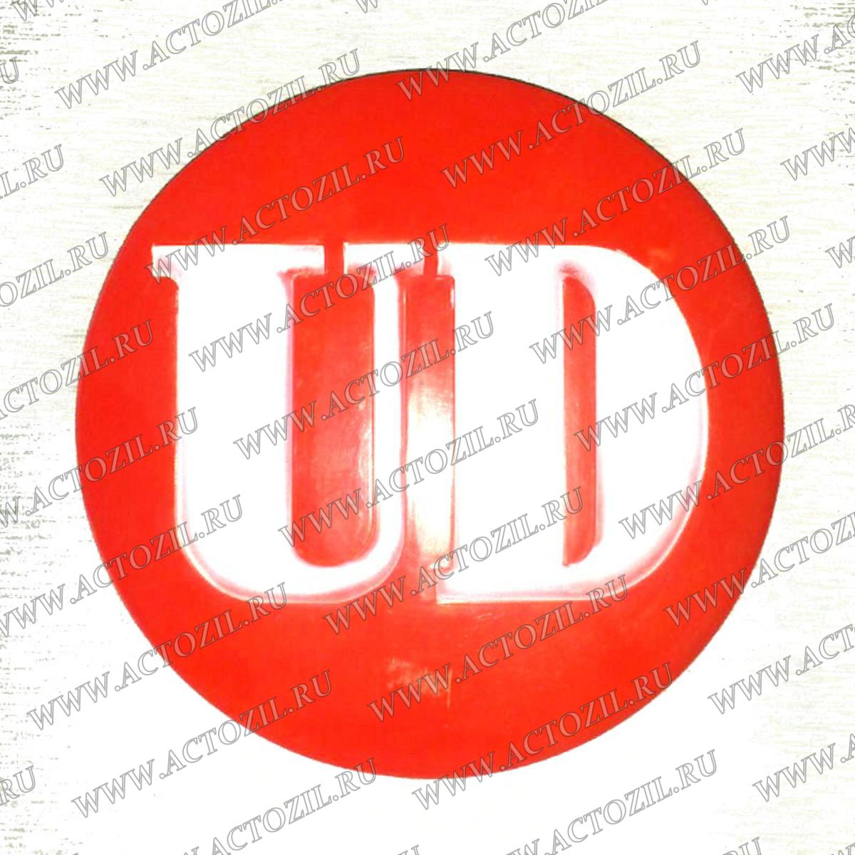 эмблема NISSAN DIESEL/UD малая красная 100мм AD-M022-100